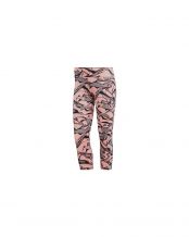 LEGGINGS ADIDAS 3/4 D2M RR AOP 34 ARANCIONE PRINT