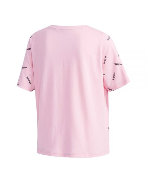 camiseta adidas mujer rosa