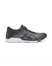 ASICS FUZEX RUSH GRIS NEGRO T718N 9690