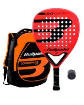 PACK BULLPADEL SKY POWER CORAL, MOCHILA BULLPADEL XCOMPACT LTD  Y OVERGRIP