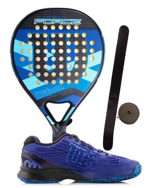 Wilson Carbon Force Azul 2017 Wilson Ahorro