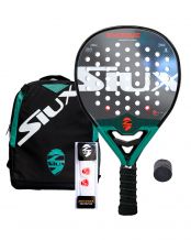 PACK SIUX EVOQUE 2.0, MOCHILA SIUX MINI TURQUESA, PROTECTOR Y OVERGRIP