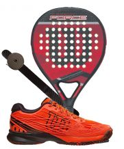 PACK WILSON CARBON FORCE 2016  Y ZAPATILLAS WILSON KAOS