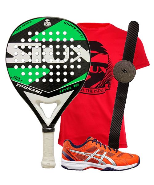 asics gel padel exclusive 4 sg hombre verdes