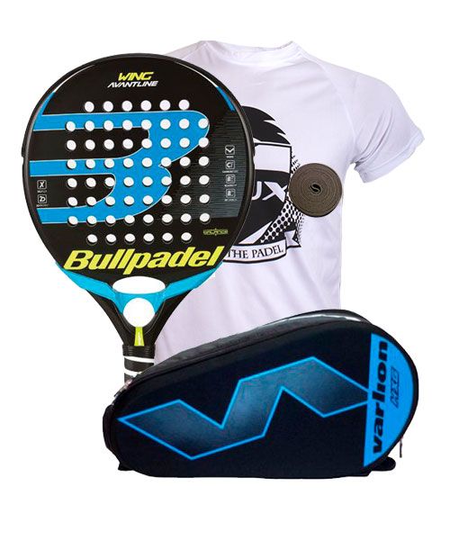 PACK BULLPADEL WING AVANTLINE 2017 PALETERO VARLION -