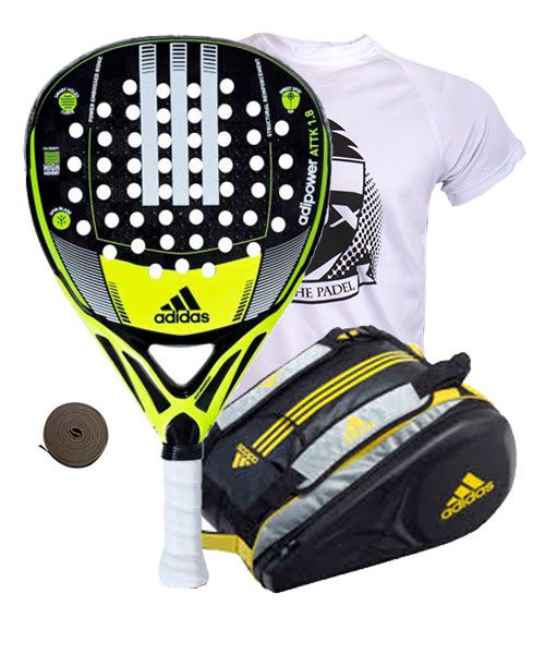 PACK ADIDAS ADIPOWER ATTK 1.8 Y PALETERO ADIPOWER PACKS