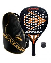 PACK DUNLOP INFERNO GOLD, PALETERO DUNLOP TOUR INTRO Y OVERGRIP