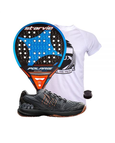 Pack Star Vie Polaris Carbon Soft Zapatillas Wilson Ofertones en Pádel