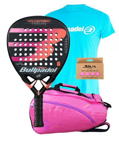 Pack Bullpadel Vertex y Paletero Softee