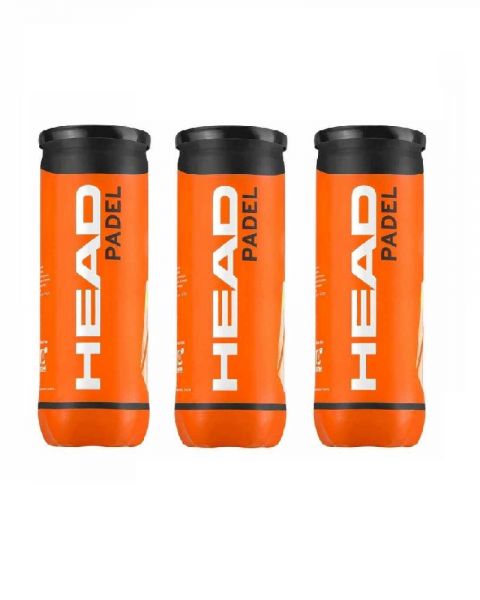 PELOTAS Tripack De Botes Head Padel