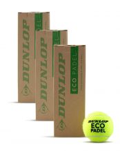 PACK 3 BOTES DE BOLAS DUNLOP ECO PADEL