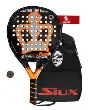 PACK BLACK CROWN PITON AIR, BANDOLERA SIUX, OVERGRIP Y MUEQUERA