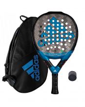 PACK ADIDAS METALBONE CTRL 3.1, PALETERO ADIDAS CONTROL AZUL Y OVERGRIP