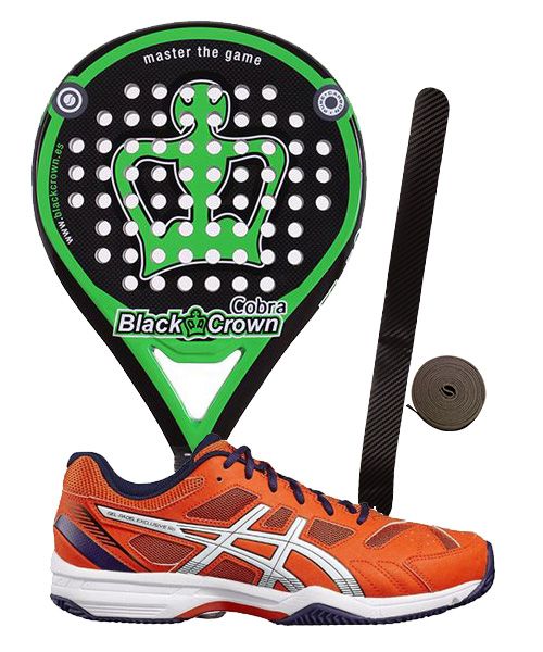 asics gel padel exclusive 4sg naranja blanco e515q 0601