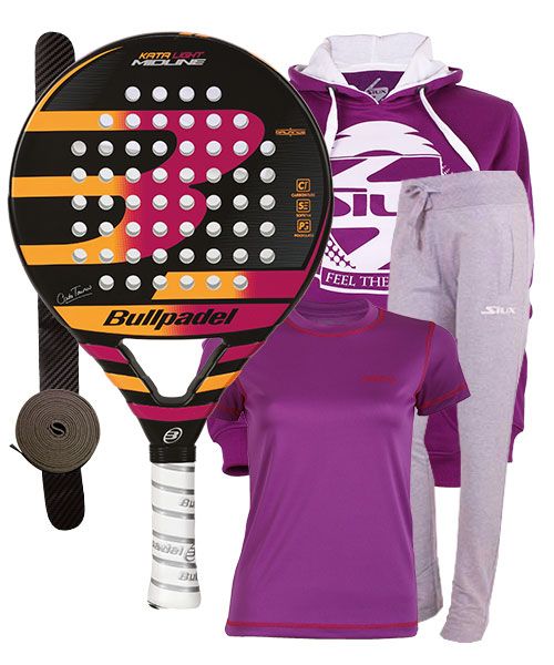 BULLPADEL KATA LIGHT MIDLINE 2017 Y EQUIPACIÓN |Ofertas increibles