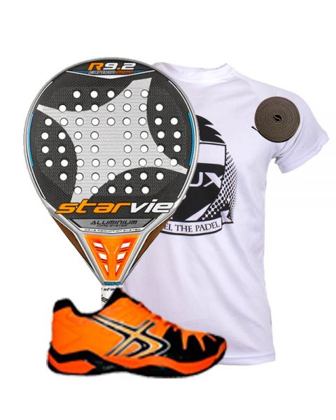 PACK STARVIE R9.2 CARBON ALUMINIUM Y SOFTEE WINNER Lo mejor en pádel