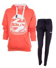 EQUIPACIN SIUX MUJER SUDADERA CORAL Y PANTALN AZUL MARINO