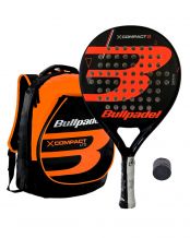 PACK BULLPADEL XCOMPACT 2 LTD, ZAINO BULLPADEL X COMPACT LTD E OVERGRIP
