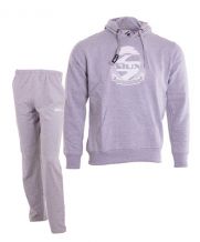 EQUIPACIN SIUX SUDADERA CLASSIC NEW GRIS Y PANTALN BANDIT GRIS JUNIOR