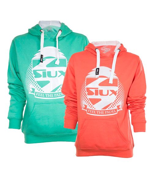 SUDADERA CAPUCHA SIUX BELIM MUJER - Siux Padel