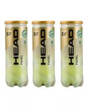 PACK 3 BOTES BOLAS HEAD PADEL PRO S