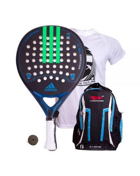 regular peso analizar Pack Adidas Nitrocharge 1.8 y mochila Wingpadel | Las mejores ofertas en  packs de pádel