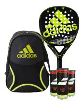 PACK ADIDAS ADIPOWER LITE, MOCHILA ADIDAS Y 3 BOTES DE BOLAS