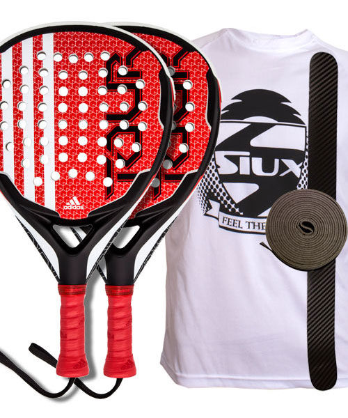 2 ADIDAS POWER ATTACK TOUR ROJA - PACKS