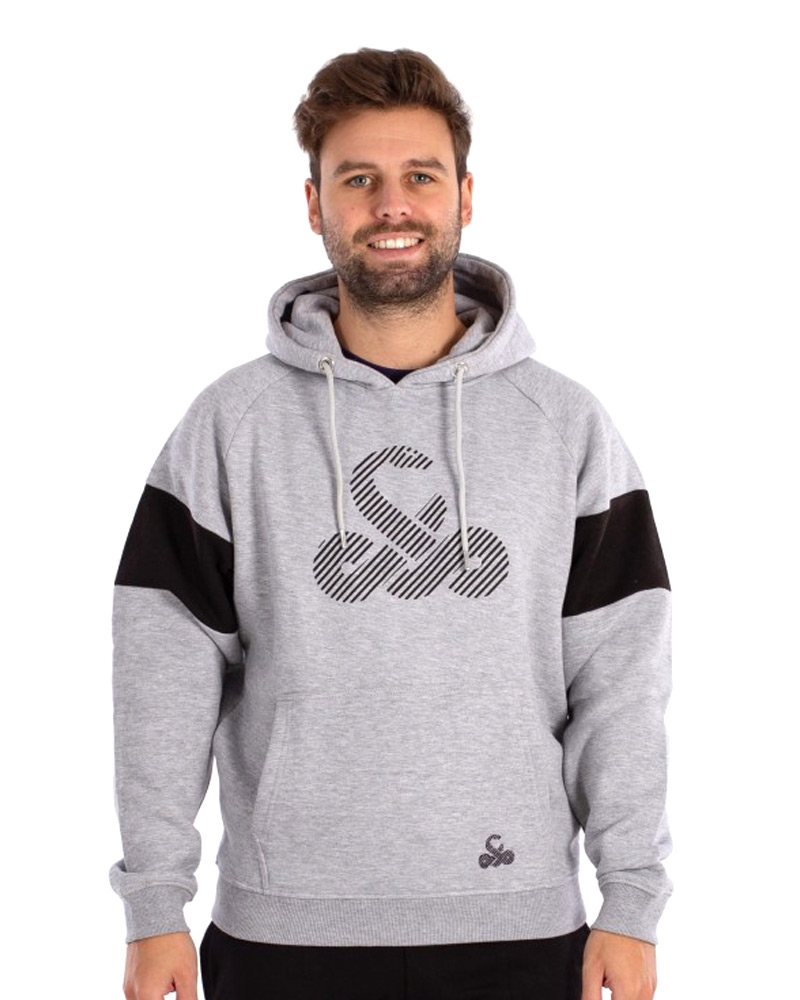 SUDADERA VIBOR-A KING COBRA GRIS NEGRO