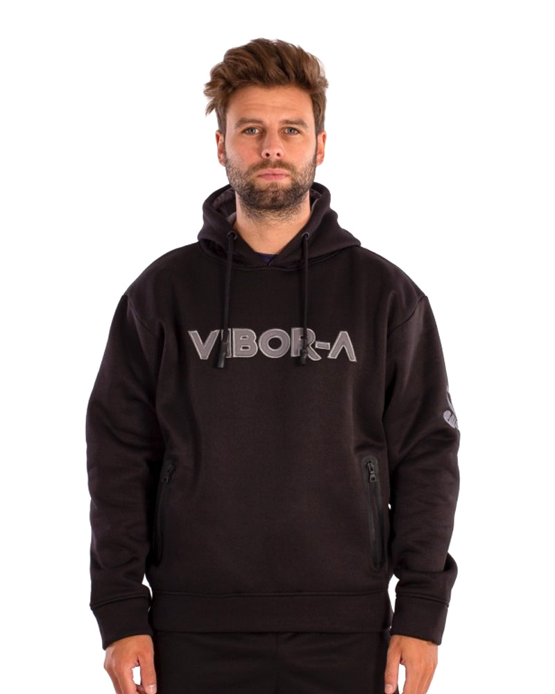 SUDADERA VIBOR-A YARARA NEGRO