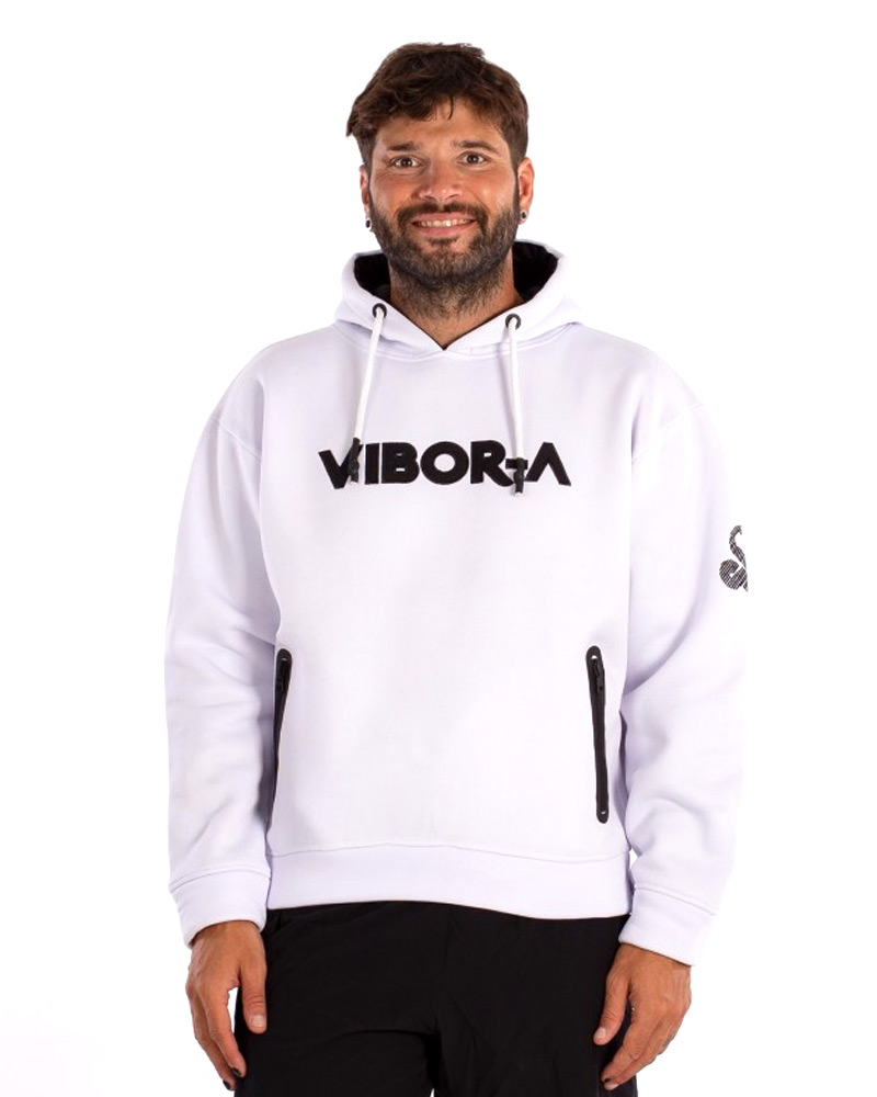 SUDADERA VIBOR-A YARARA BLANCO