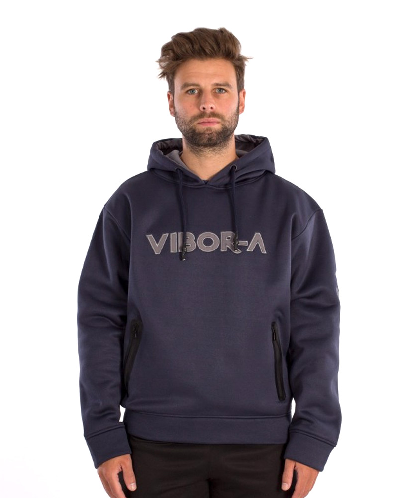 SUDADERA VIBOR-A YARARA AZUL MARINO