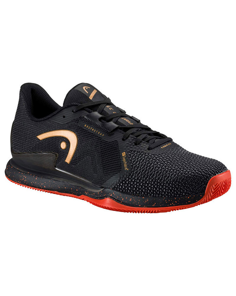 HEAD SPRINT PRO 3.5 SF CLAY NEGRO NARANJA 273012 BKOR