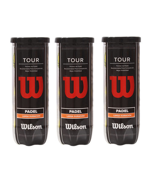 WILSON PÁDEL PACK 3 BOTES