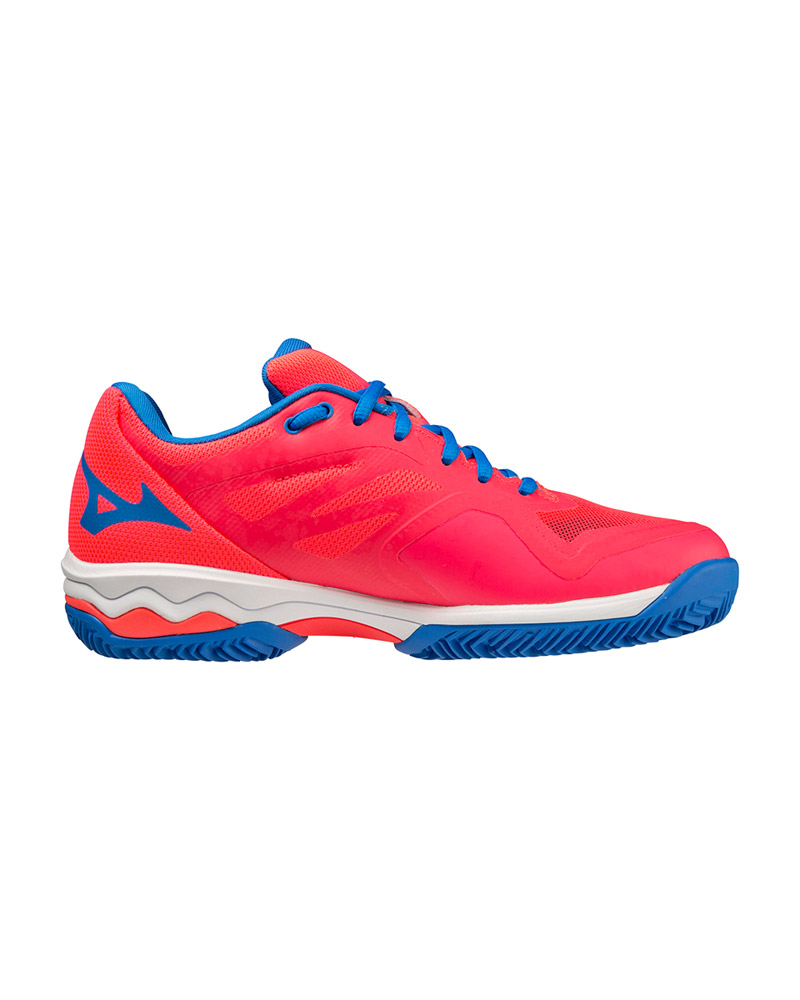 MIZUNO WAVE EXCEED LIGHT PADEL ROJO AZUL MUJER 61GB2223 63