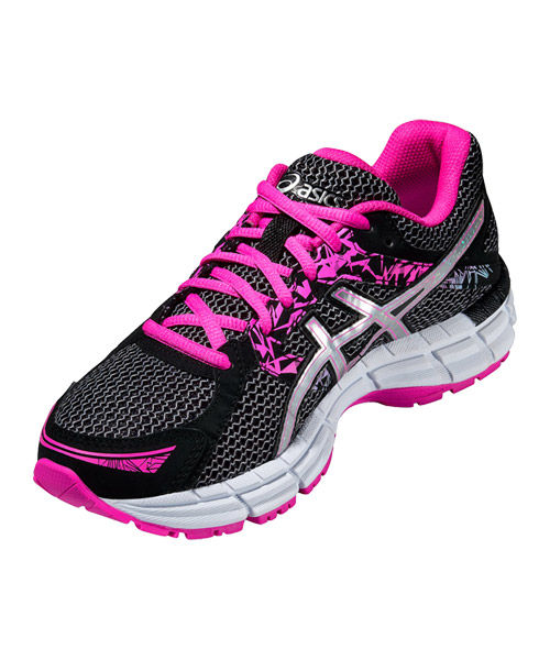 asics mujer negras y rosas