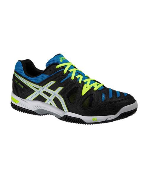 Turbulencia dormitar Mirar fijamente Asics Gel Game 5 Clay Negro Azul - Zapatillas de calidad Asics