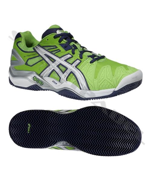 Zapatillas Asics Gel Resolution 5 Clay Verde