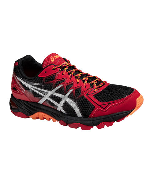 ASICS GEL FUJI TRABUCO 4 ROJAS Y NEGRAS - Trail - STREETPADEL