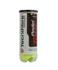 BOTE 3 PELOTAS TECNIFIBRE PADEL TOUR