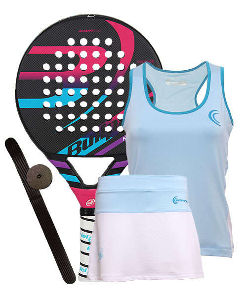 PACK BULLPADEL KATA LIGHT 2016 Y CONJUNTO ECLYPSE