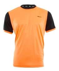 CAMISETA SIUX HERMES NARANJA NEGRO