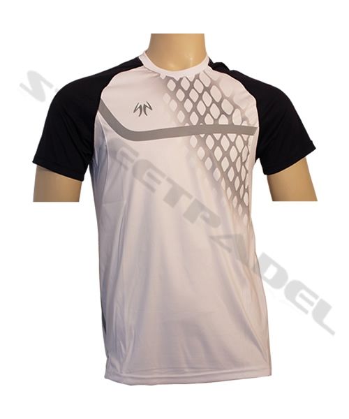 Camiseta Técnica Padel Session Reicor Blanca