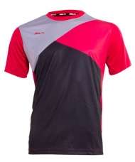 CAMISETA SIUX ZEUS NEGRO ROJO