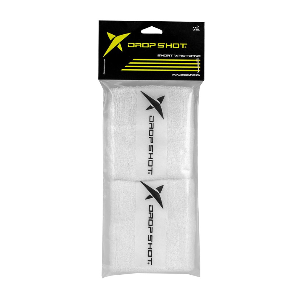 MUEQUERA CORTA DROP SHOT BLANCO