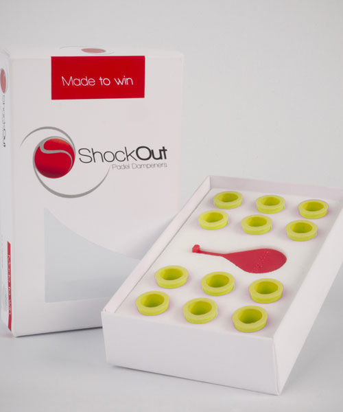 Antivibrador ShockOut Amarillo - Todo el material de padel en Padelradical