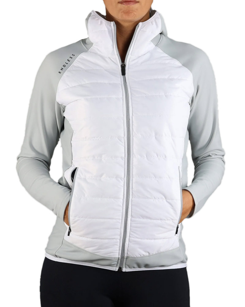 CHAQUETA ENDLESS DEUCE BLANCO MUJER