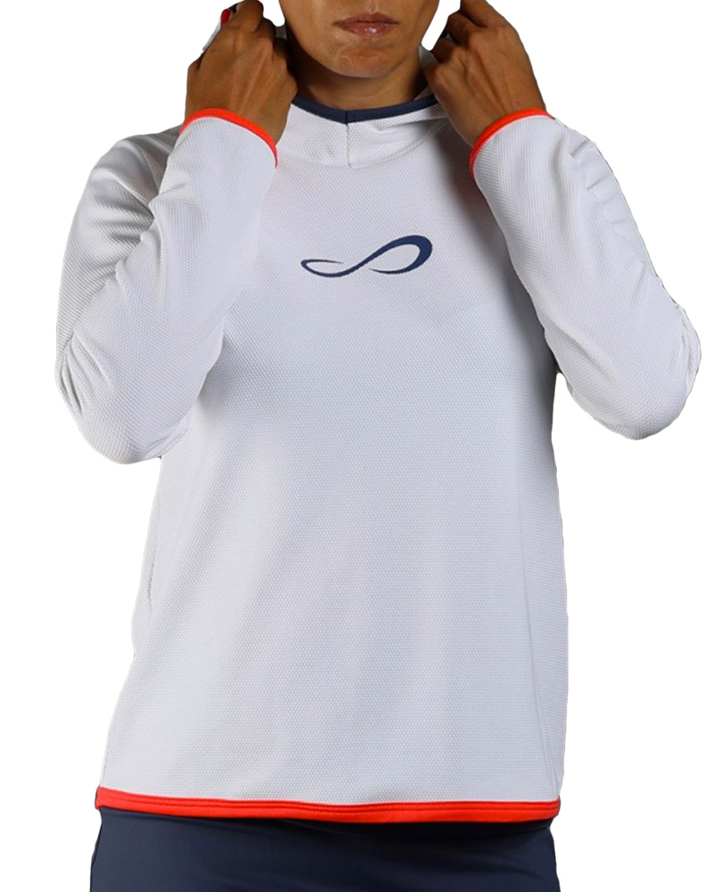 SUDADERA ENDLESS BREATH INDIGO BLANCO MUJER