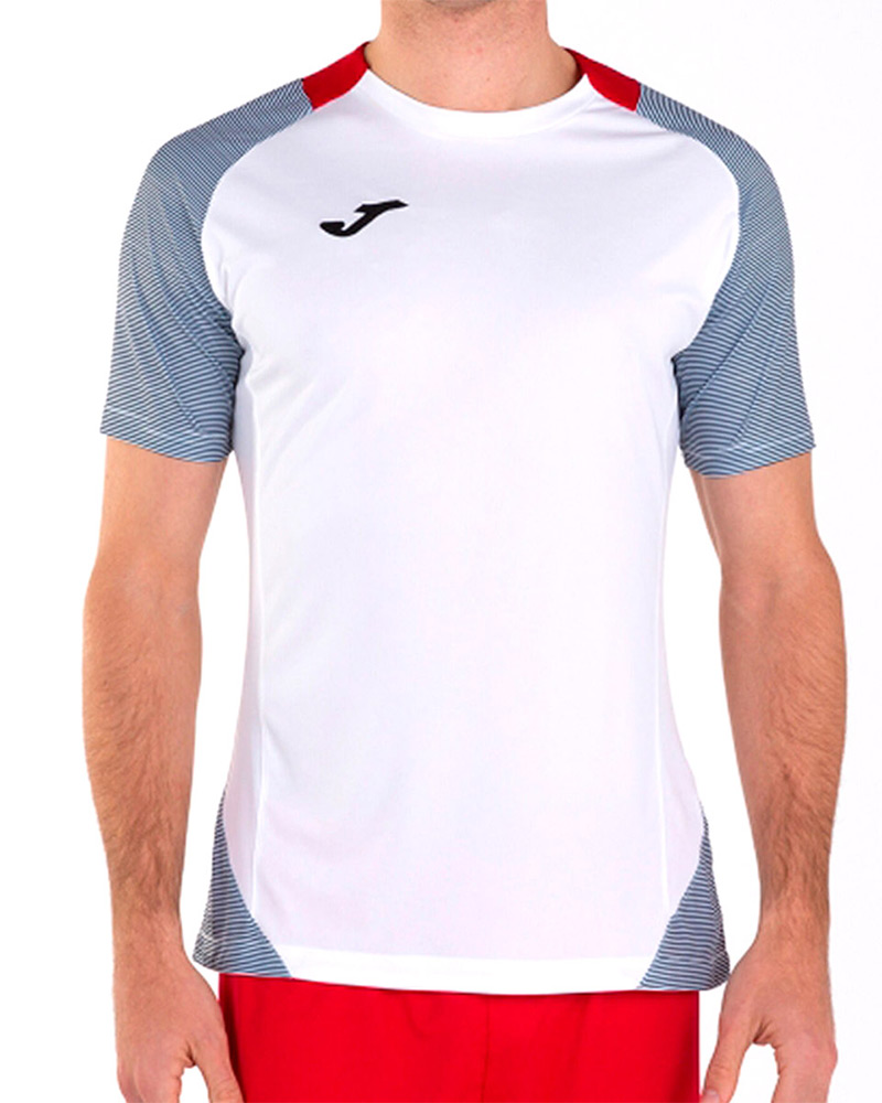 CAMISETA JOMA ESSENTIAL 2 BLANCO NAVY