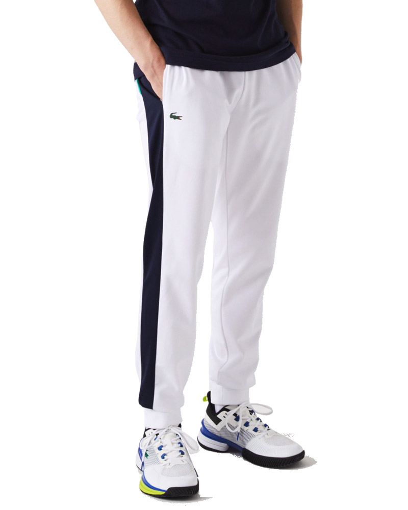 PANTALN CHANDAL LACOSTE BLANCO